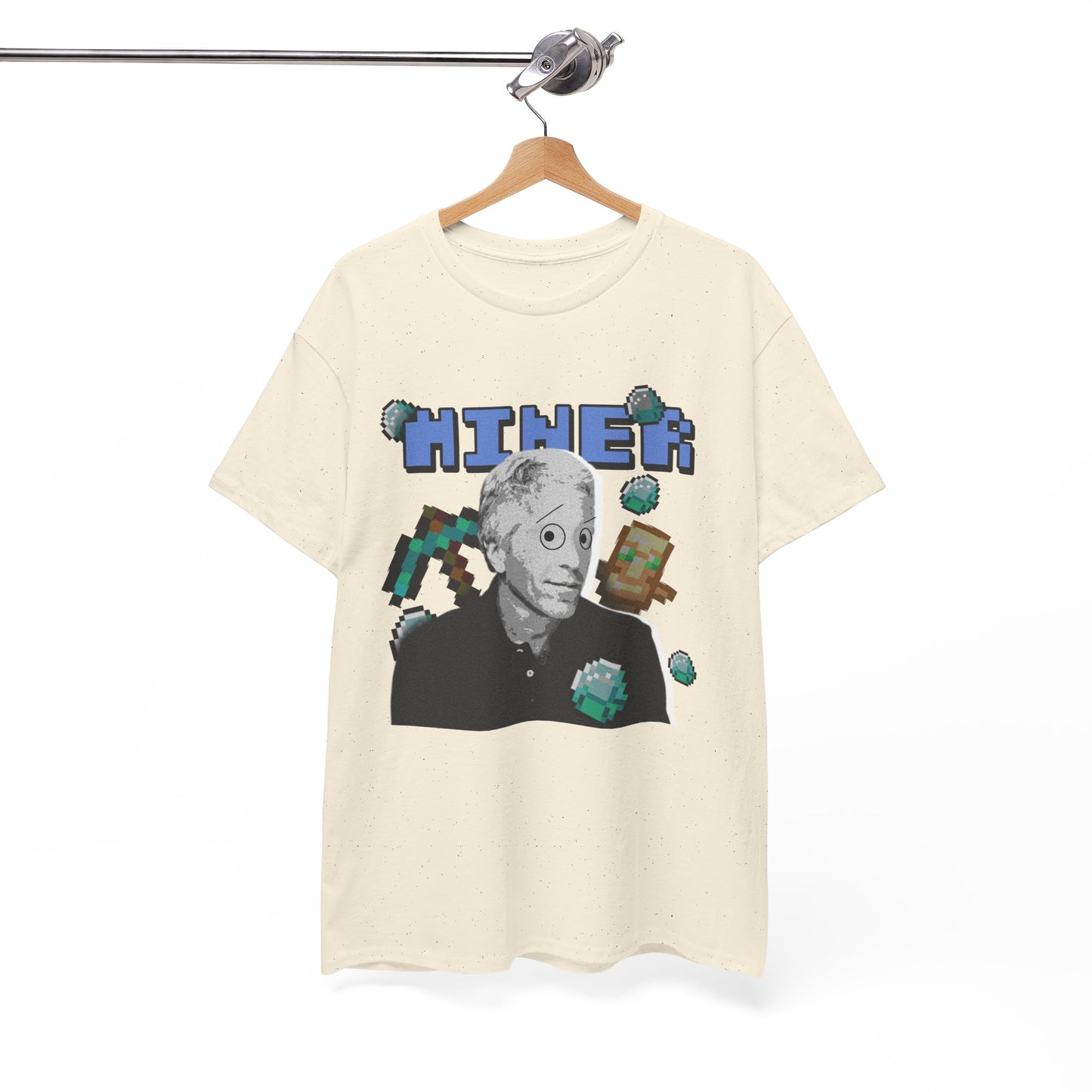 MINECRAFT EPSTEIN GRAHPIC TEE Unisex Heavy Cotton Tee
