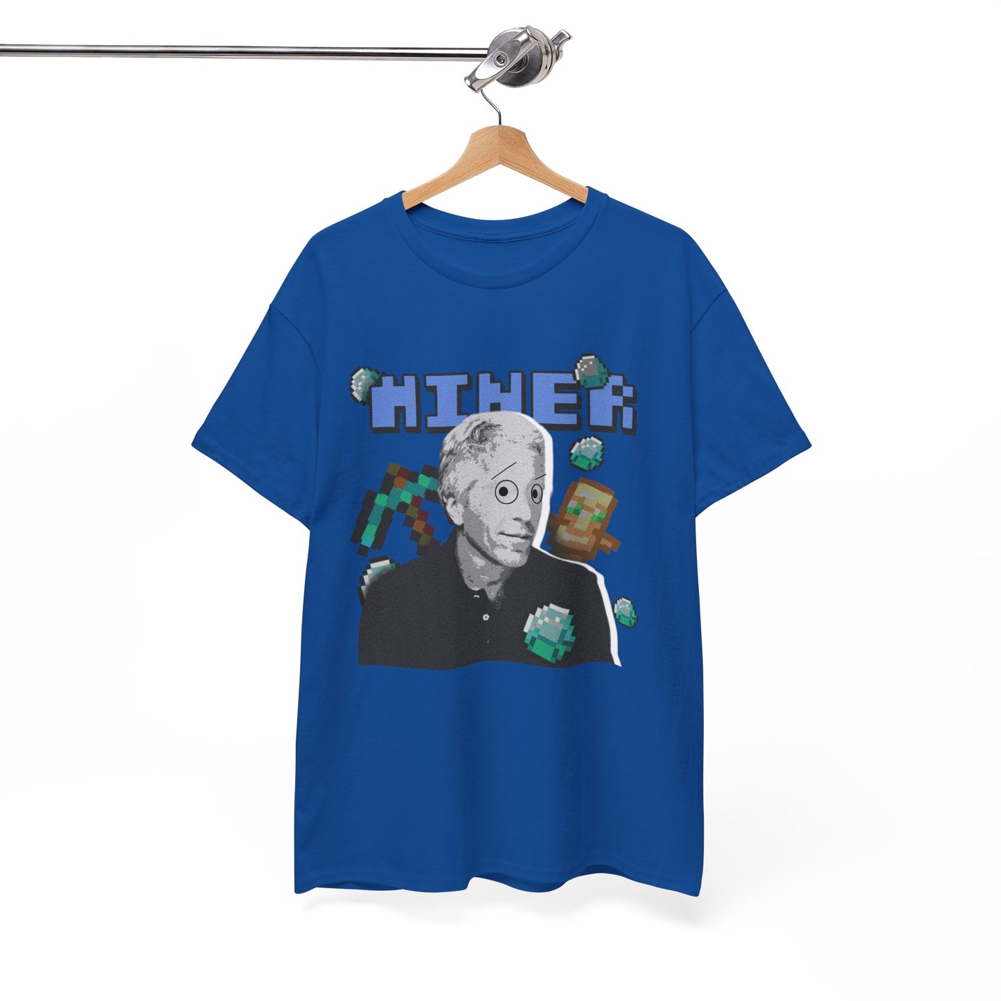 MINECRAFT EPSTEIN GRAHPIC TEE Unisex Heavy Cotton Tee