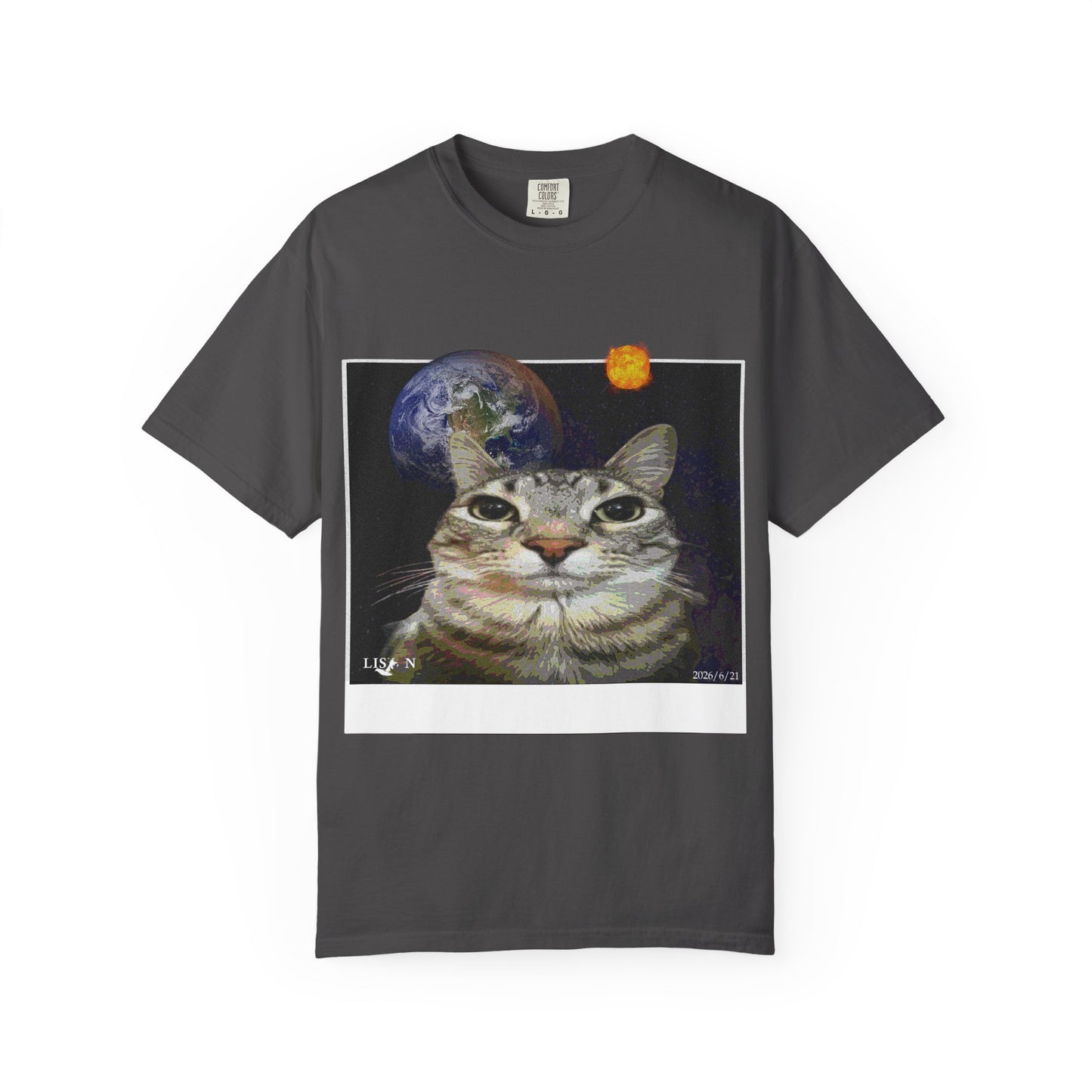CAT MEME Unisex Garment-Dyed T-shirt