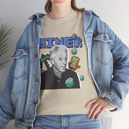 MINECRAFT EPSTEIN GRAHPIC TEE Unisex Heavy Cotton Tee