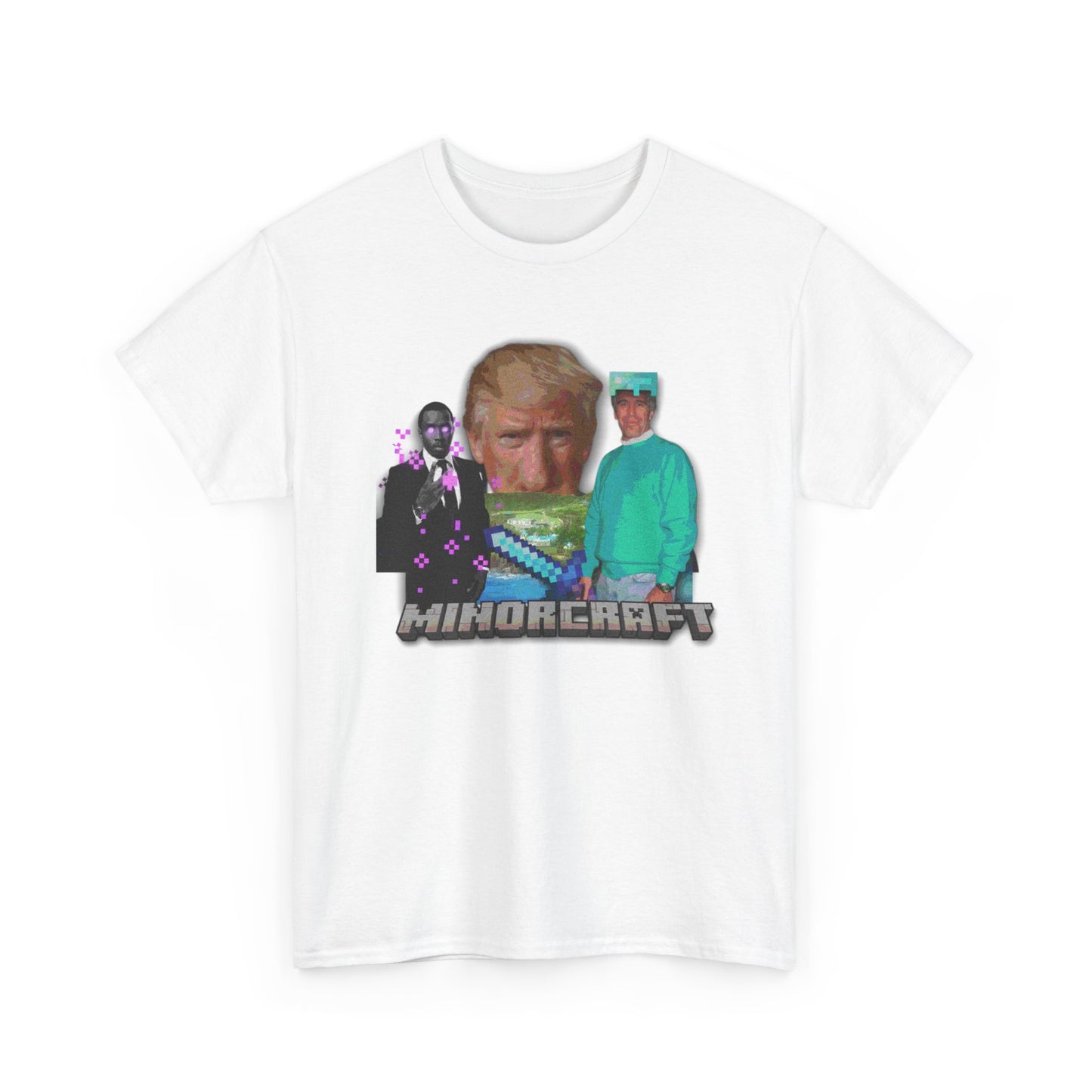 MINECRAFT GRAHPIC TEE Heavy Cotton Tee