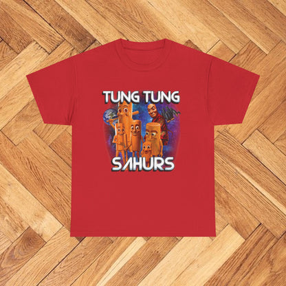 TUNG TUNG SAHUR Unisex Heavy Cotton Tee