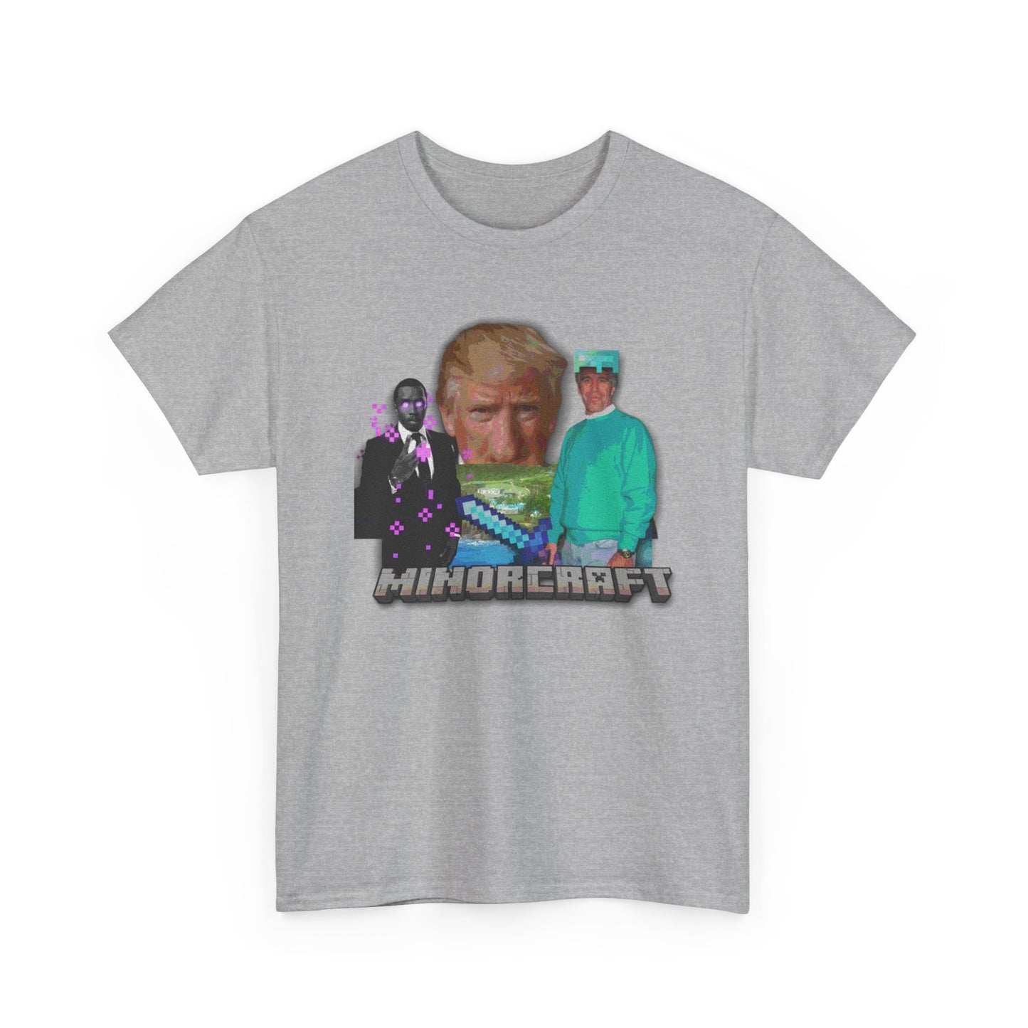 MINECRAFT GRAHPIC TEE Heavy Cotton Tee