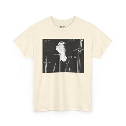 RAVEN : IQ TOO HIGH MEME Unisex Heavy Cotton Tee