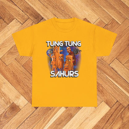 TUNG TUNG SAHUR Unisex Heavy Cotton Tee