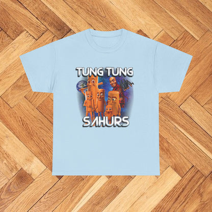 TUNG TUNG SAHUR Unisex Heavy Cotton Tee