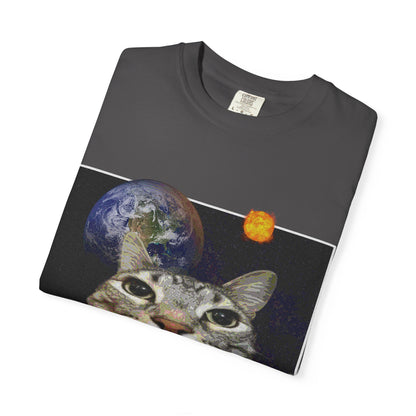 CAT MEME Unisex Garment-Dyed T-shirt