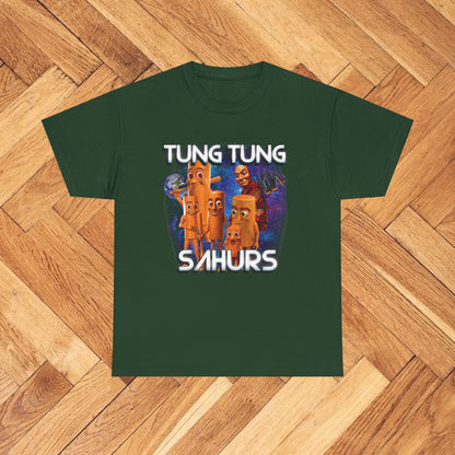 TUNG TUNG SAHUR Unisex Heavy Cotton Tee