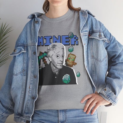 MINECRAFT EPSTEIN GRAHPIC TEE Unisex Heavy Cotton Tee