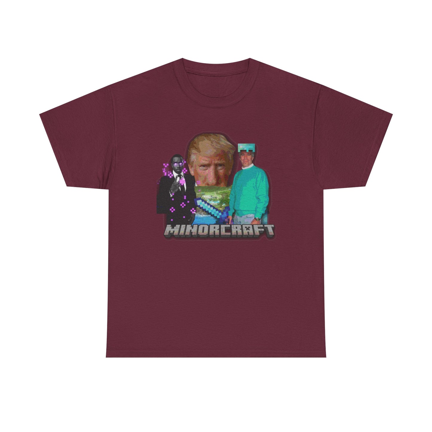 MINECRAFT GRAHPIC TEE Heavy Cotton Tee