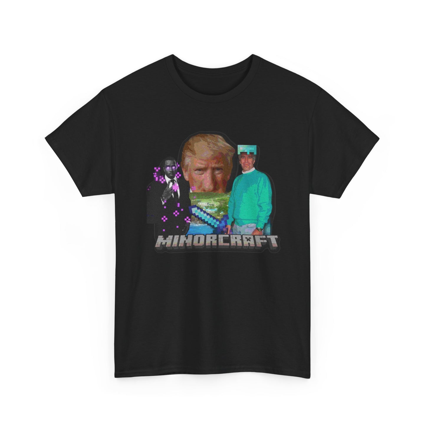 MINECRAFT GRAHPIC TEE Heavy Cotton Tee
