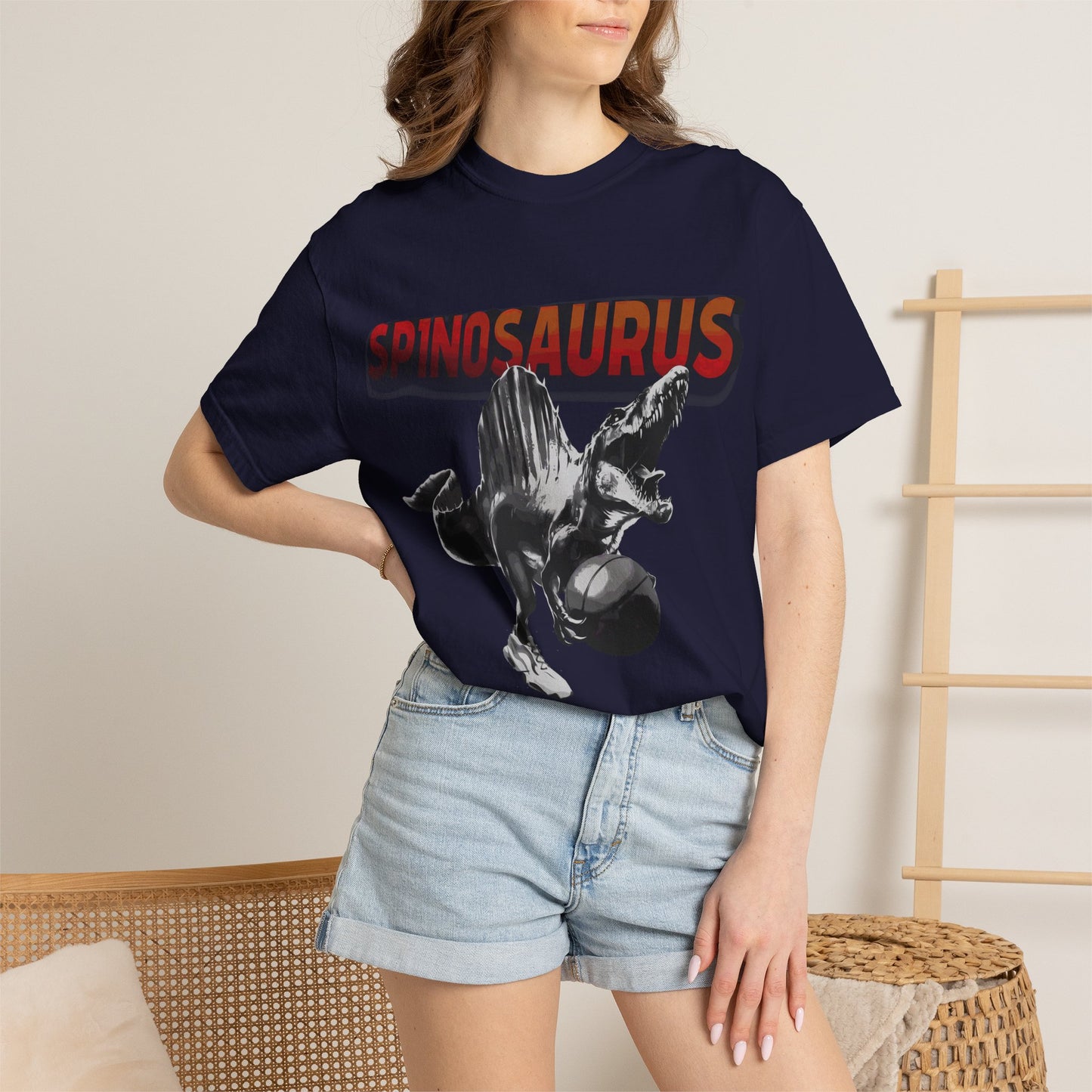 T-Shirt — 'Sonosaurus' Retro Dinosaur Graphic Tee