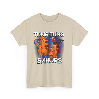 TUNG TUNG SAHUR Unisex Heavy Cotton Tee