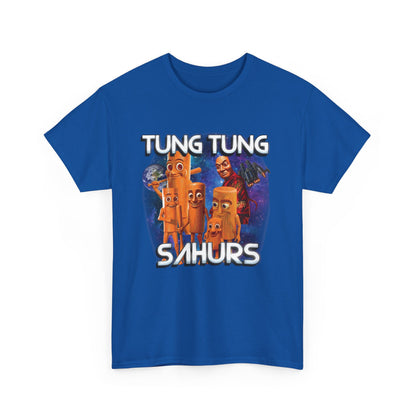 TUNG TUNG SAHUR Unisex Heavy Cotton Tee