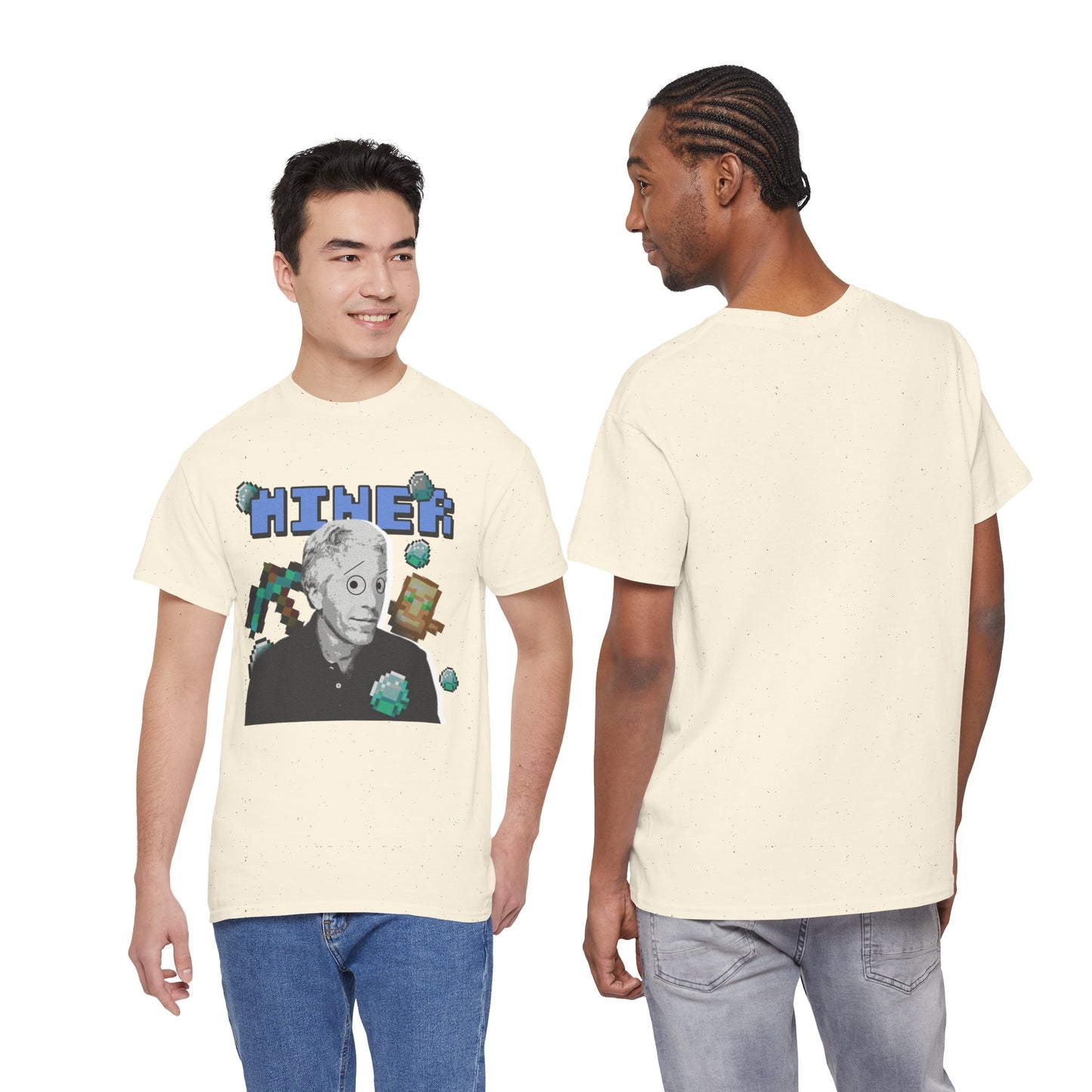 MINECRAFT EPSTEIN GRAHPIC TEE Unisex Heavy Cotton Tee
