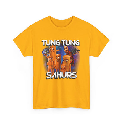 TUNG TUNG SAHUR Unisex Heavy Cotton Tee