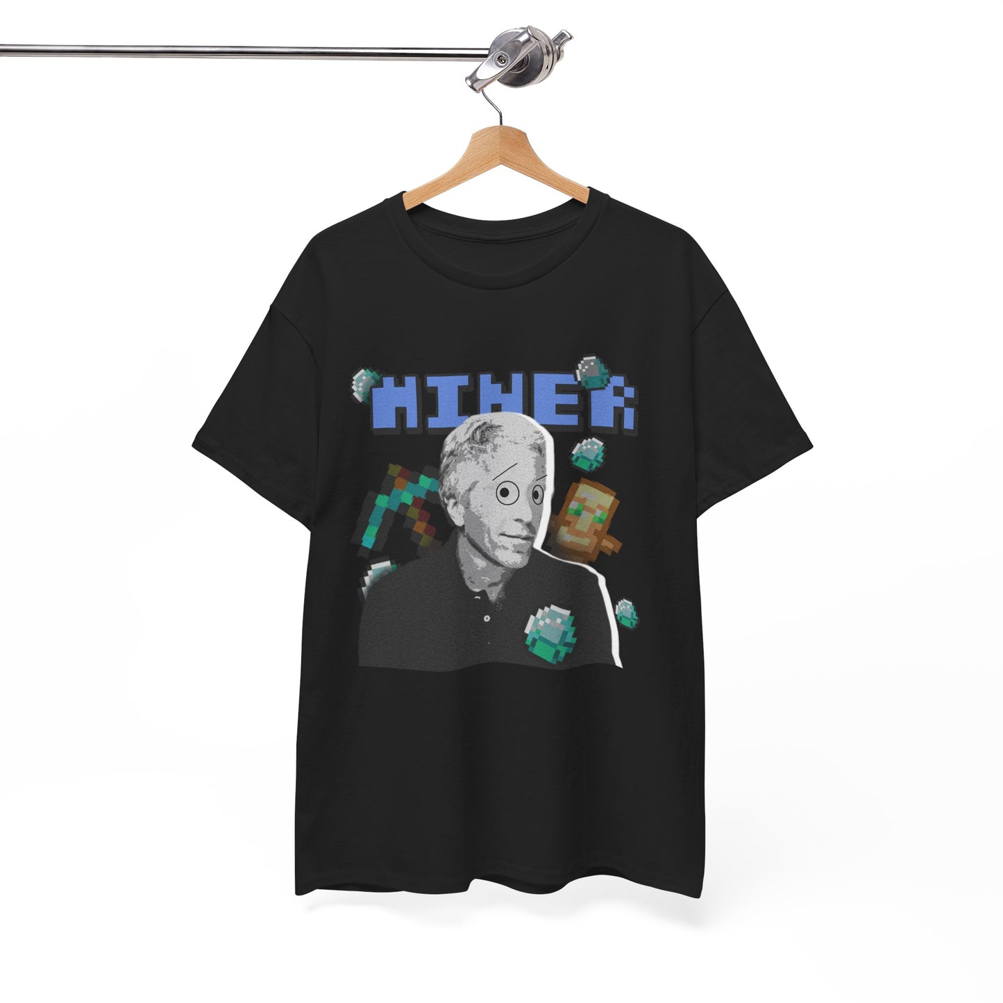 MINECRAFT EPSTEIN GRAHPIC TEE Unisex Heavy Cotton Tee