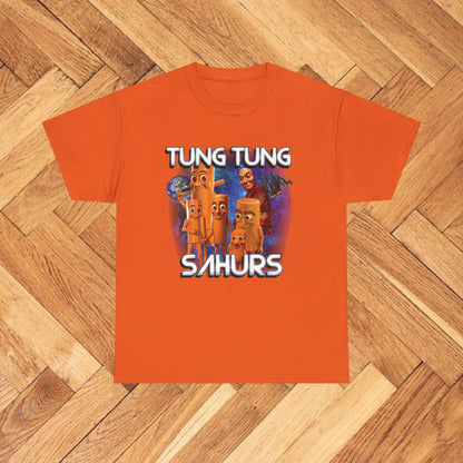 TUNG TUNG SAHUR Unisex Heavy Cotton Tee