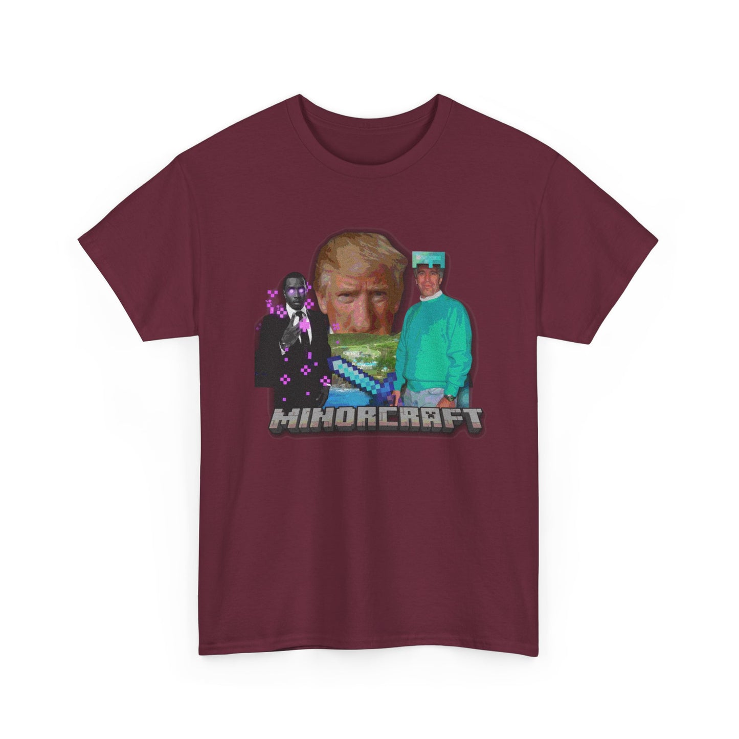 MINECRAFT GRAHPIC TEE Heavy Cotton Tee
