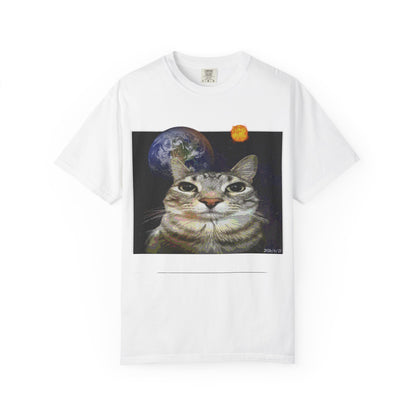 CAT MEME Unisex Garment-Dyed T-shirt
