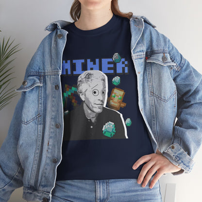 MINECRAFT EPSTEIN GRAHPIC TEE Unisex Heavy Cotton Tee