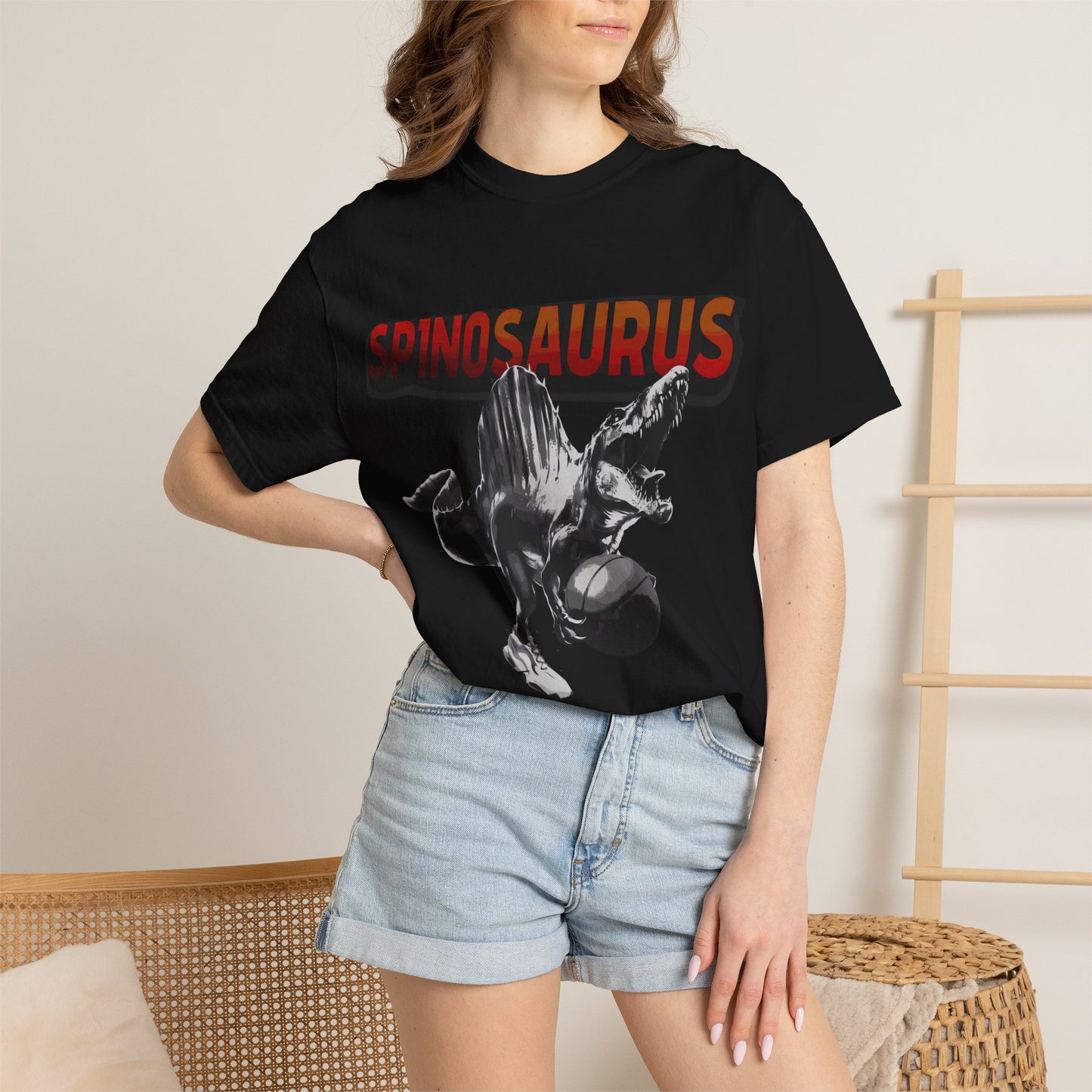 T-Shirt — 'Sonosaurus' Retro Dinosaur Graphic Tee