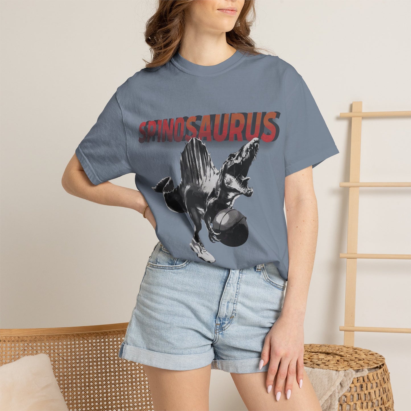 T-Shirt — 'Sonosaurus' Retro Dinosaur Graphic Tee