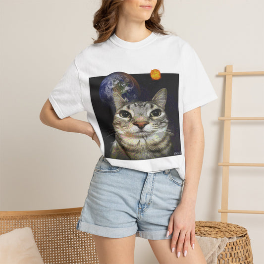 CAT MEME Unisex Garment-Dyed T-shirt