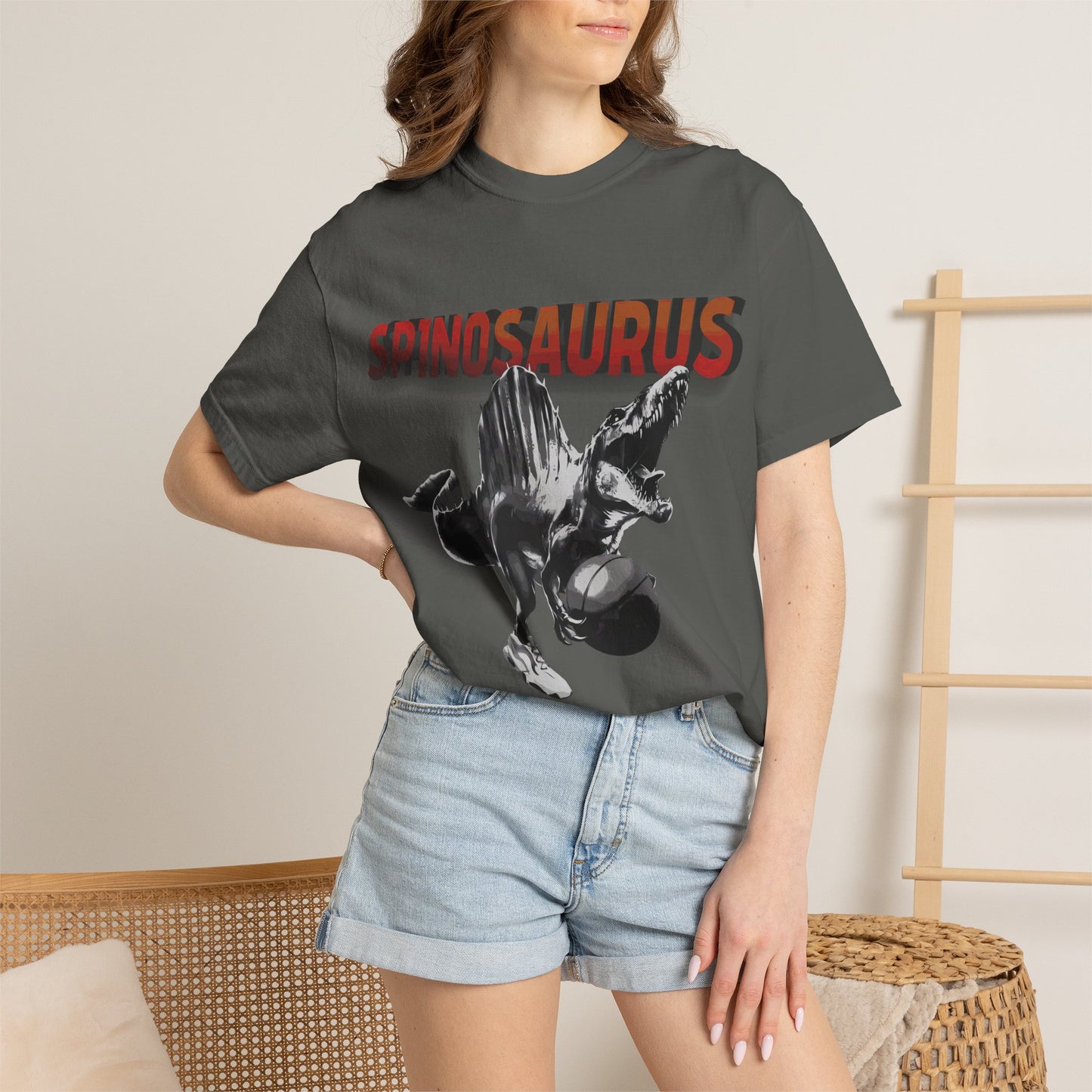 T-Shirt — 'Sonosaurus' Retro Dinosaur Graphic Tee