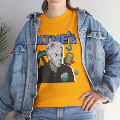 MINECRAFT EPSTEIN GRAHPIC TEE Unisex Heavy Cotton Tee