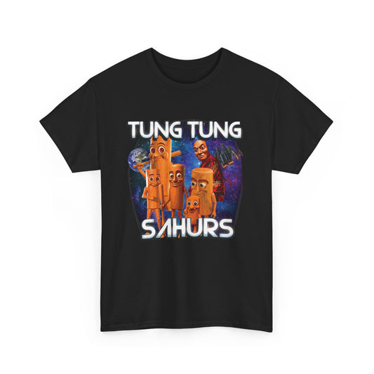 TUNG TUNG SAHUR Unisex Heavy Cotton Tee