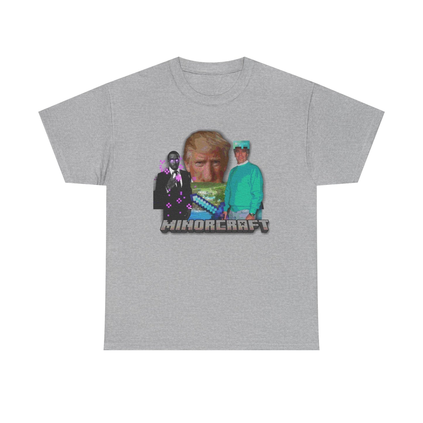 MINECRAFT GRAHPIC TEE Heavy Cotton Tee