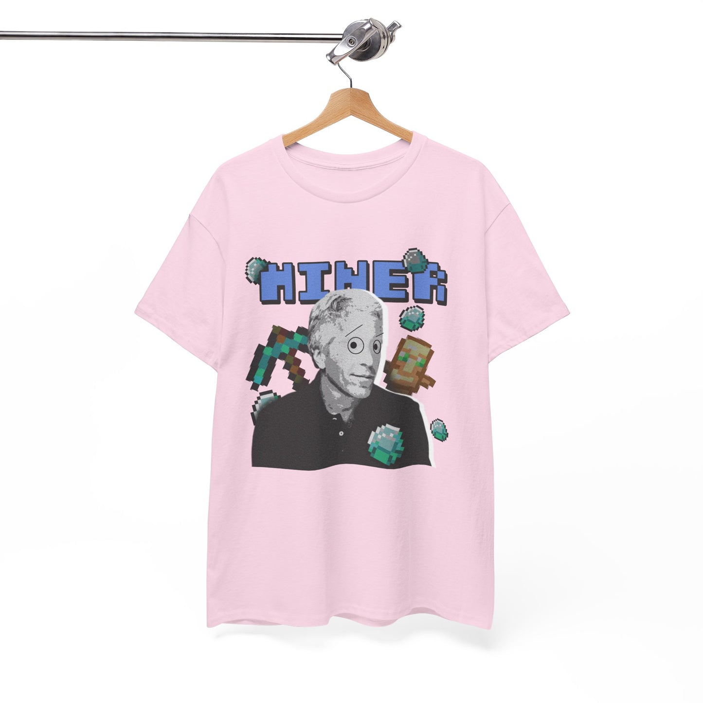 MINECRAFT EPSTEIN GRAHPIC TEE Unisex Heavy Cotton Tee