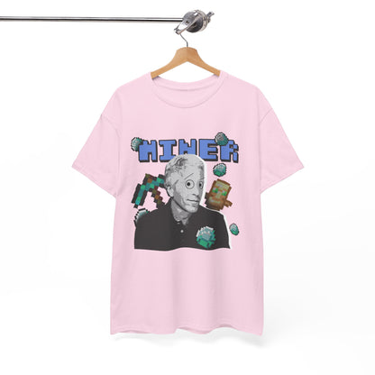 MINECRAFT EPSTEIN GRAHPIC TEE Unisex Heavy Cotton Tee