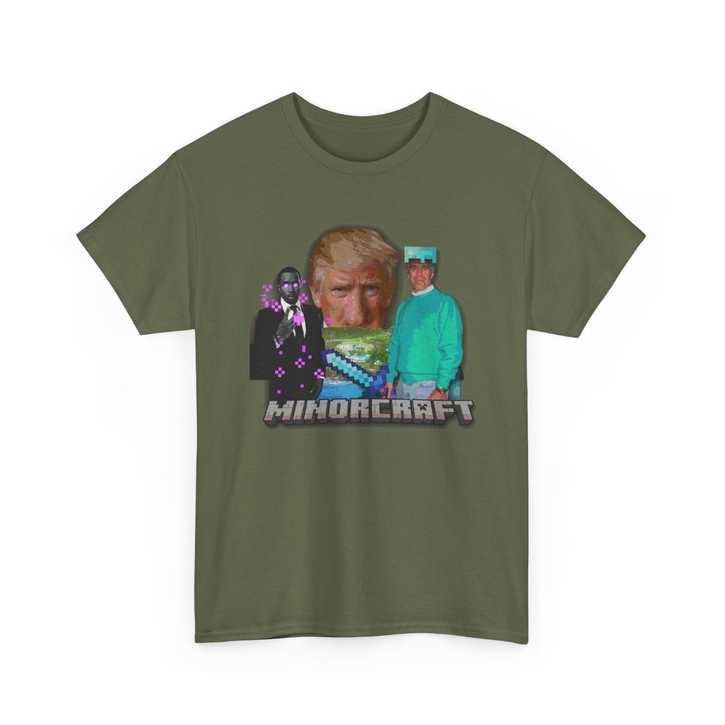 MINECRAFT GRAHPIC TEE Heavy Cotton Tee