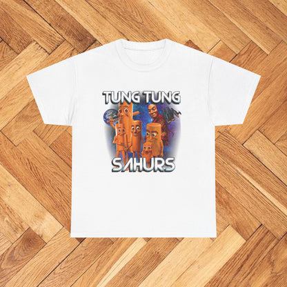 TUNG TUNG SAHUR Unisex Heavy Cotton Tee