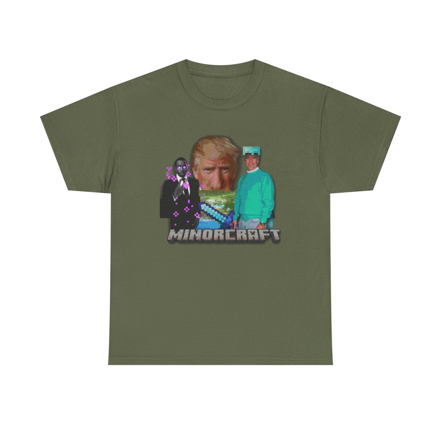 MINECRAFT GRAHPIC TEE Heavy Cotton Tee