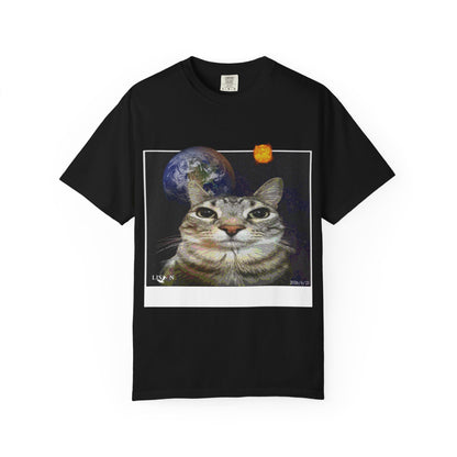 CAT MEME Unisex Garment-Dyed T-shirt