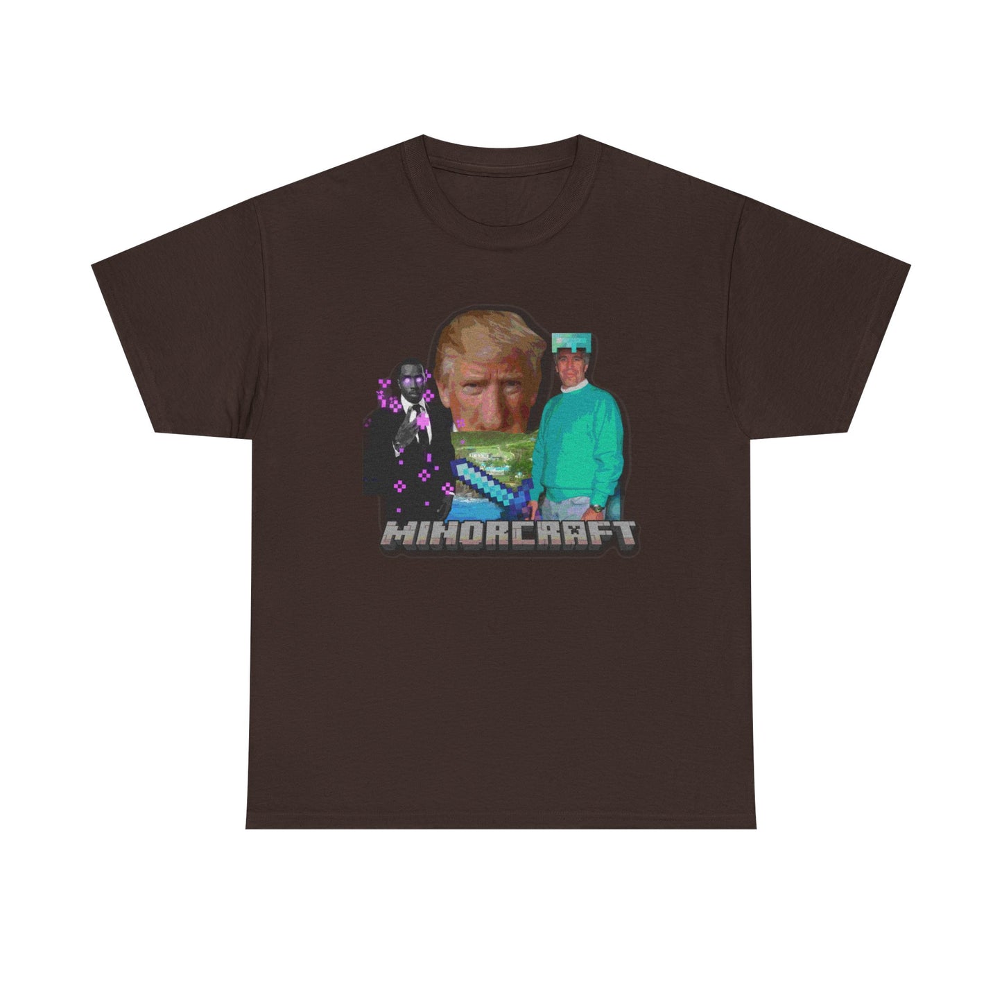 MINECRAFT GRAHPIC TEE Heavy Cotton Tee