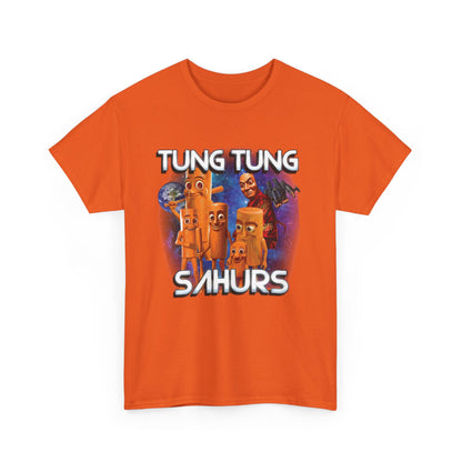TUNG TUNG SAHUR Unisex Heavy Cotton Tee