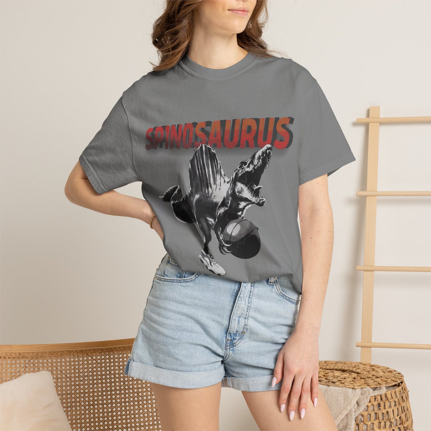 T-Shirt — 'Sonosaurus' Retro Dinosaur Graphic Tee