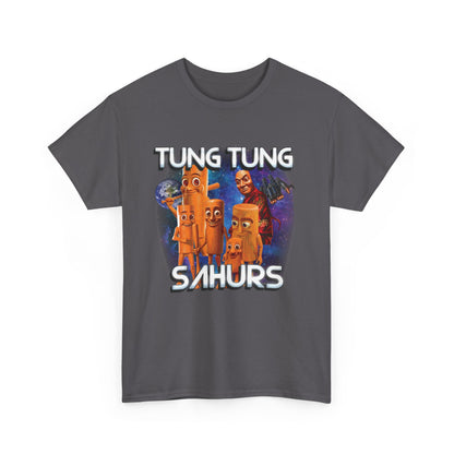 TUNG TUNG SAHUR Unisex Heavy Cotton Tee