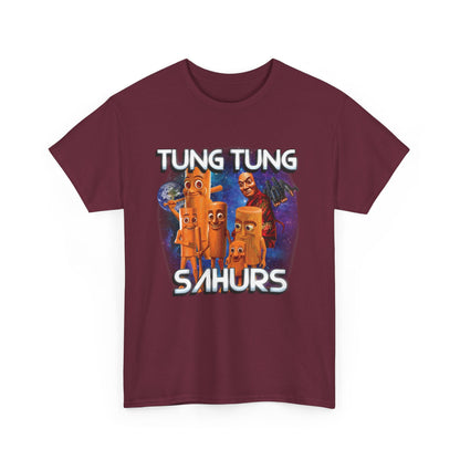 TUNG TUNG SAHUR Unisex Heavy Cotton Tee