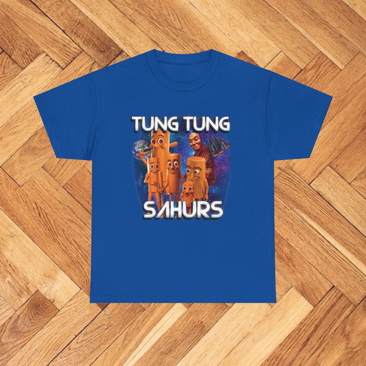 TUNG TUNG SAHUR Unisex Heavy Cotton Tee
