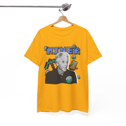MINECRAFT EPSTEIN GRAHPIC TEE Unisex Heavy Cotton Tee