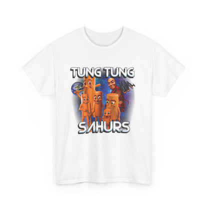 TUNG TUNG SAHUR Unisex Heavy Cotton Tee